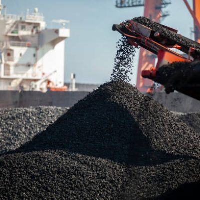 coal handling in a port